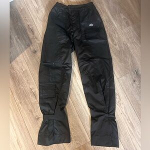 Alo Black Cargo Pants